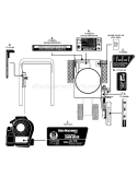 Part Location Diagram of 777D11757 MTD LABEL-EDGER SHROUD YARD MACHINE